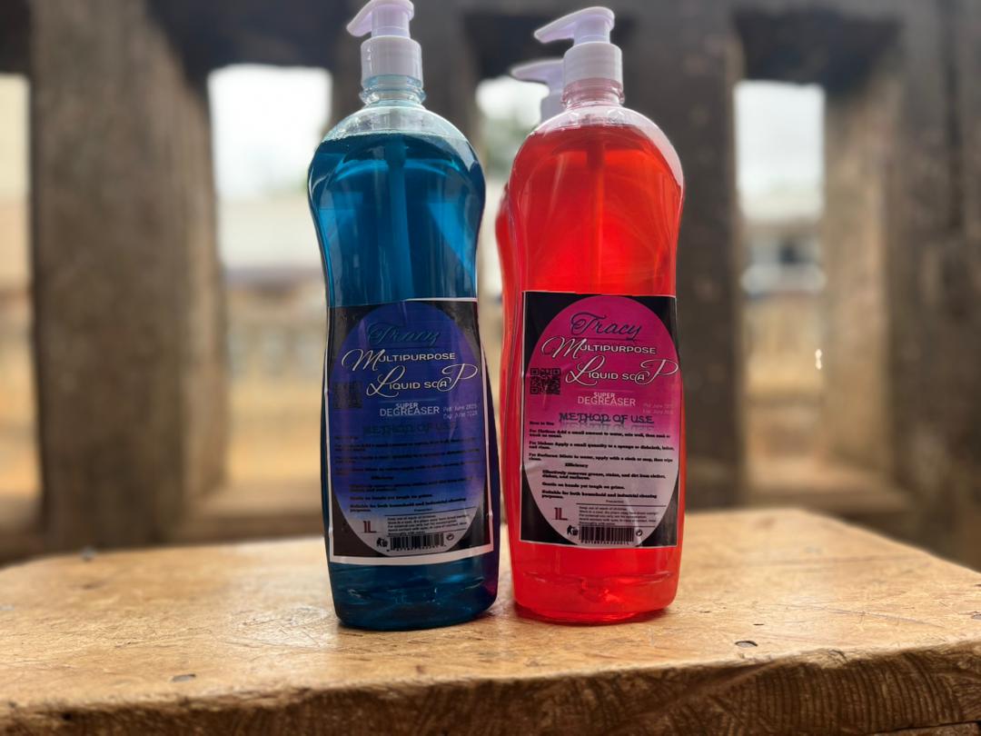 Blue Soap & Red